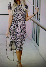 Load image into Gallery viewer, Cheetah Short Dress
