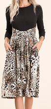 Load image into Gallery viewer, Animal Print Midi Dress
