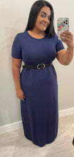 Load image into Gallery viewer, Navy Maxi dress
